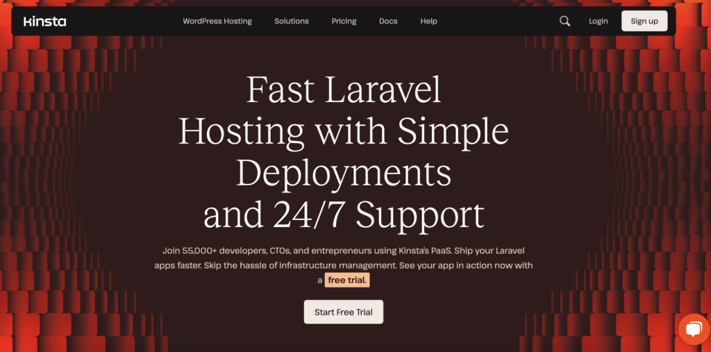 Kinsta Laravel Hosting