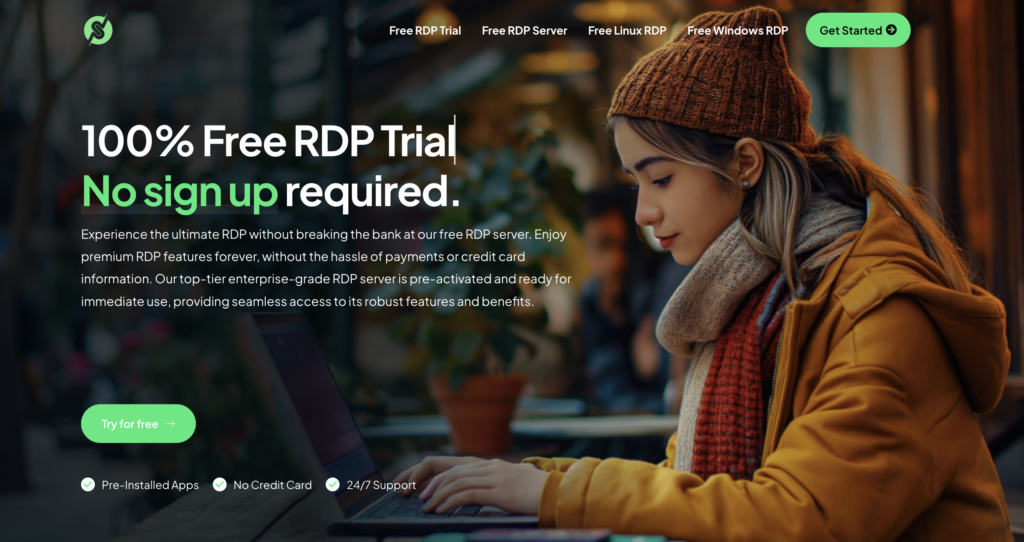 Free RDP Server