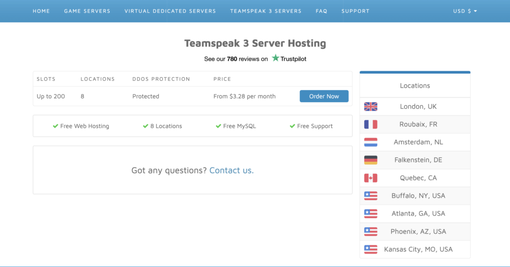 Nitrous Networks TeamSpeak Server