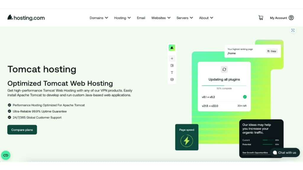 Hosting.com tomcat hosting