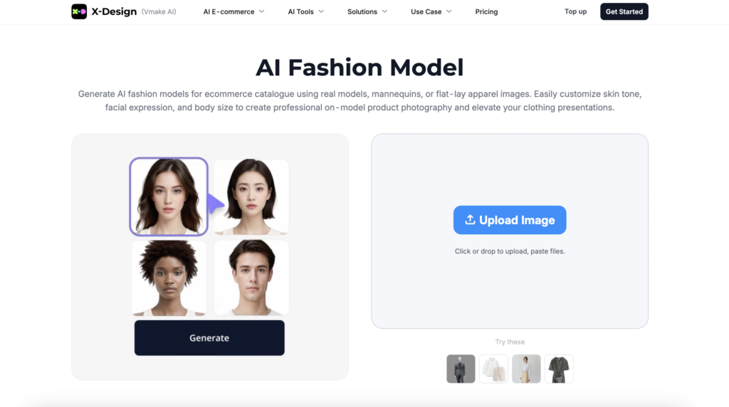 x-design AI Fashion Models