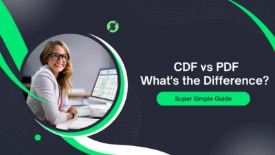 CDF vs PDF