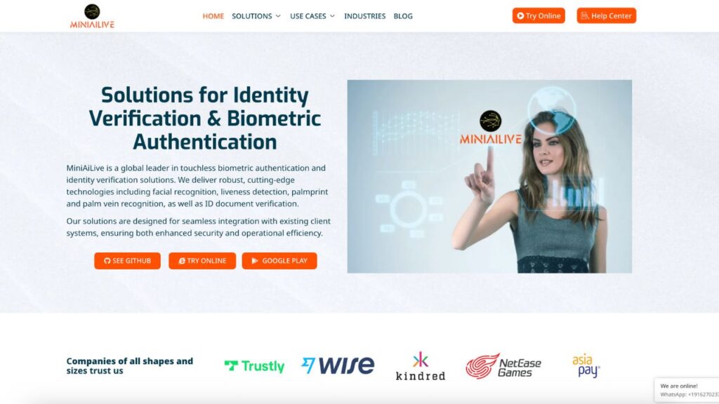 MiniAiLive Face Recognition