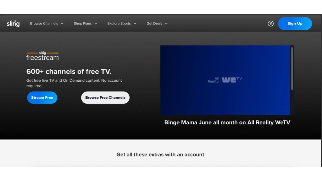 Sling Freestream
