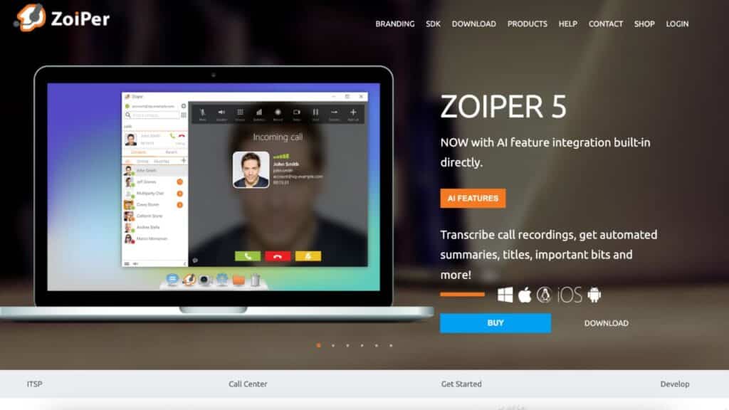 Zoiper VoIP Servers