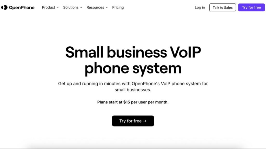 openphone voip