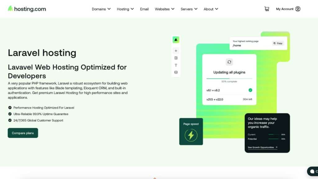 Hosting.com laravel hosting