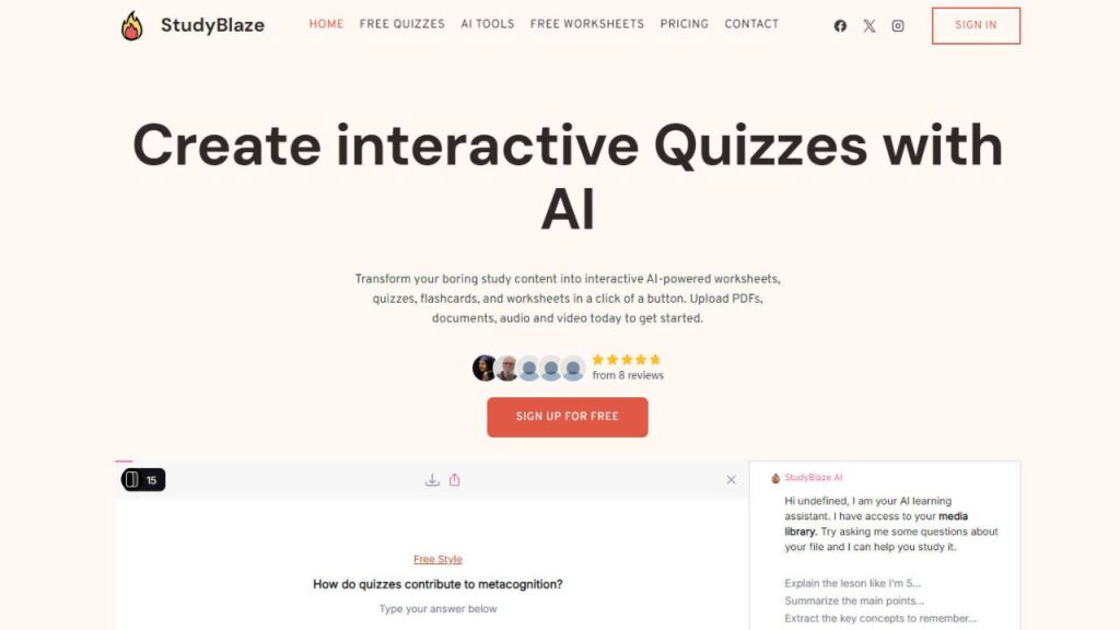StudyBlaze Overview
