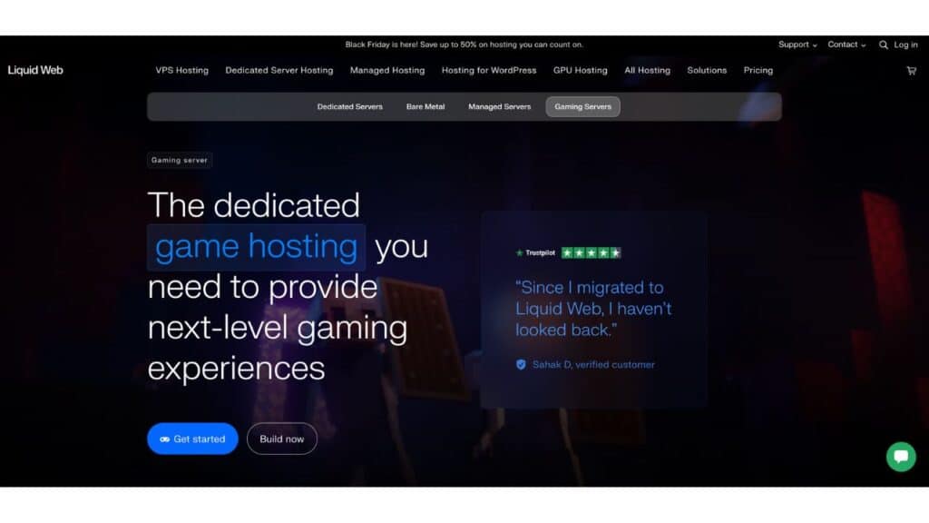 LiquidWeb gameserver hosting