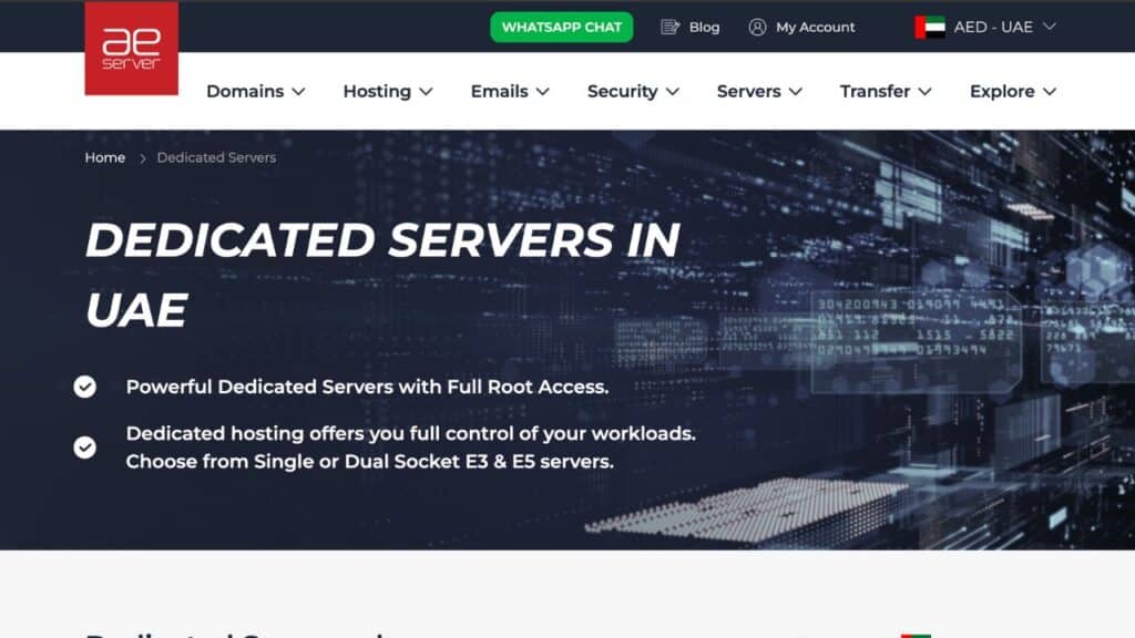AEserver dedicated server