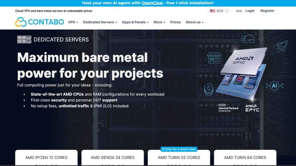 Contabo Dedicated Server